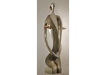 Africká venuše, 65 cm, 2005, cín+bronz, cena na dotaz